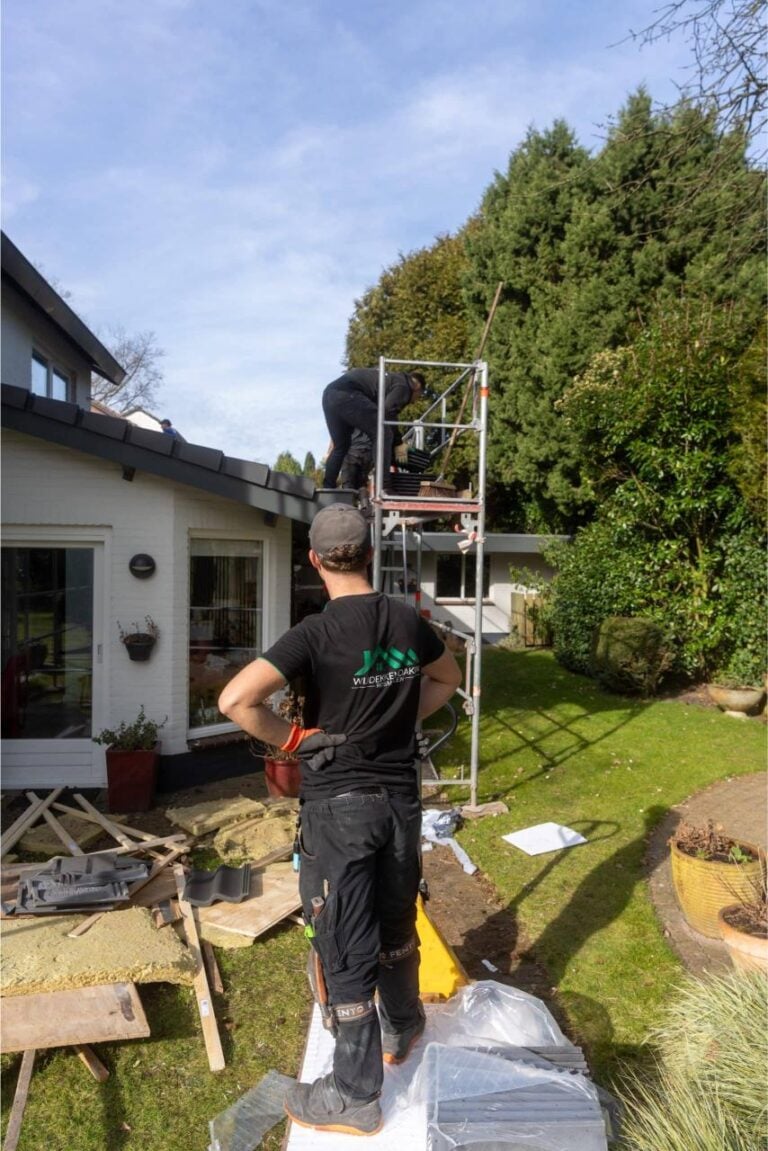 Dakwerk uitgevoerd door dakdekker WijDekkenDaken