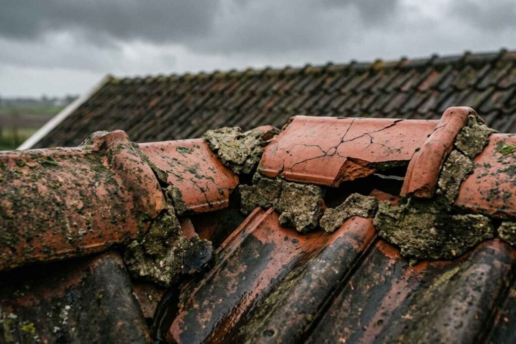 Slijtage door weer en wind